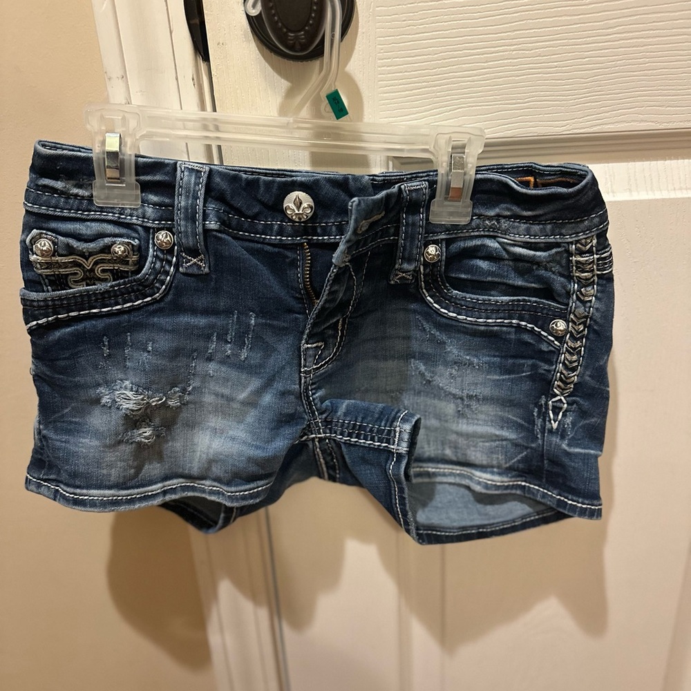 Stylish Blue Denim Shorts